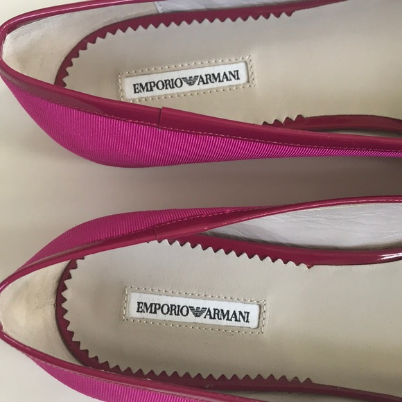 Emporio Armani Bow Flats - Picture 6 of 7